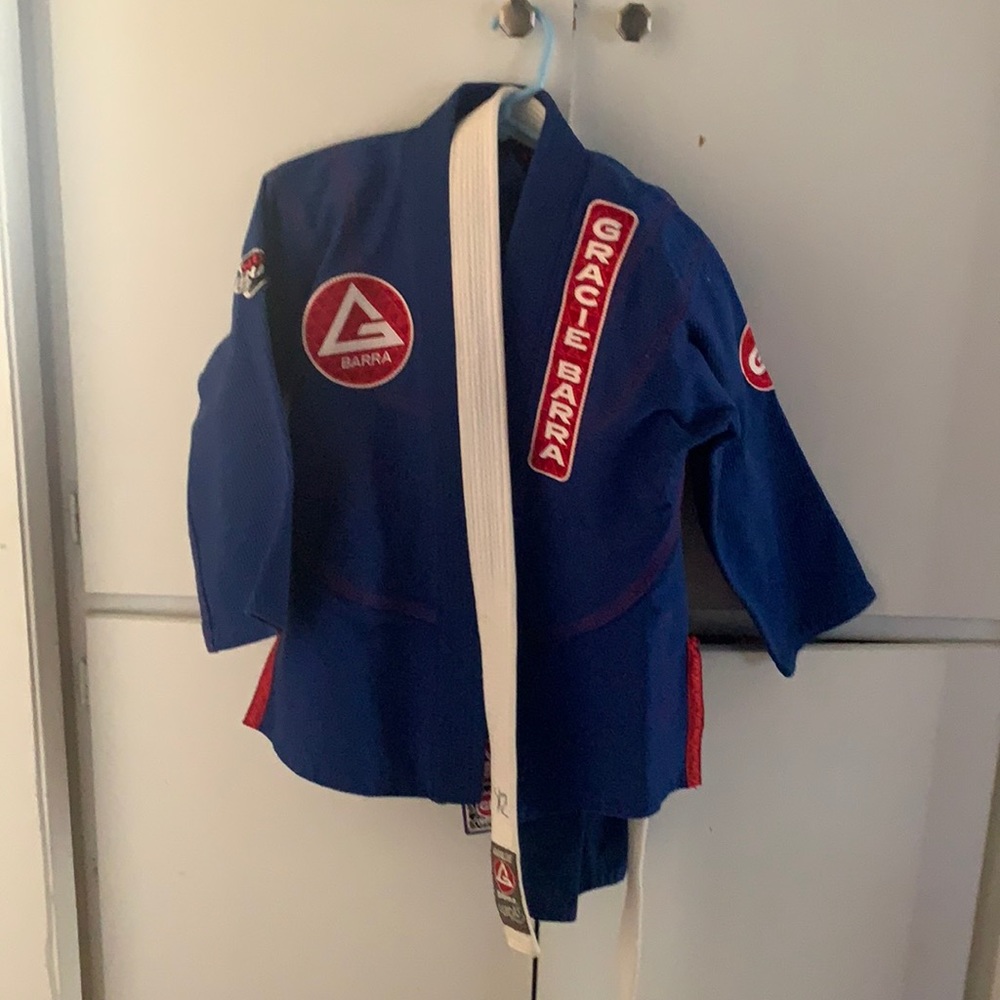 Blue Gracie Barra uniform y3